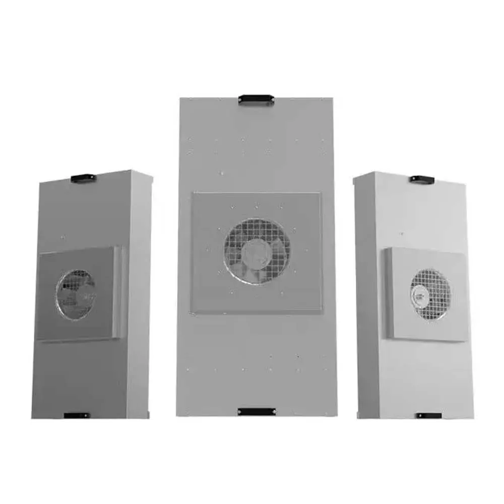 Stainless Stain Air Hepa Filter Low Noise High Volume FFU With H14 for Industrial Ceiling