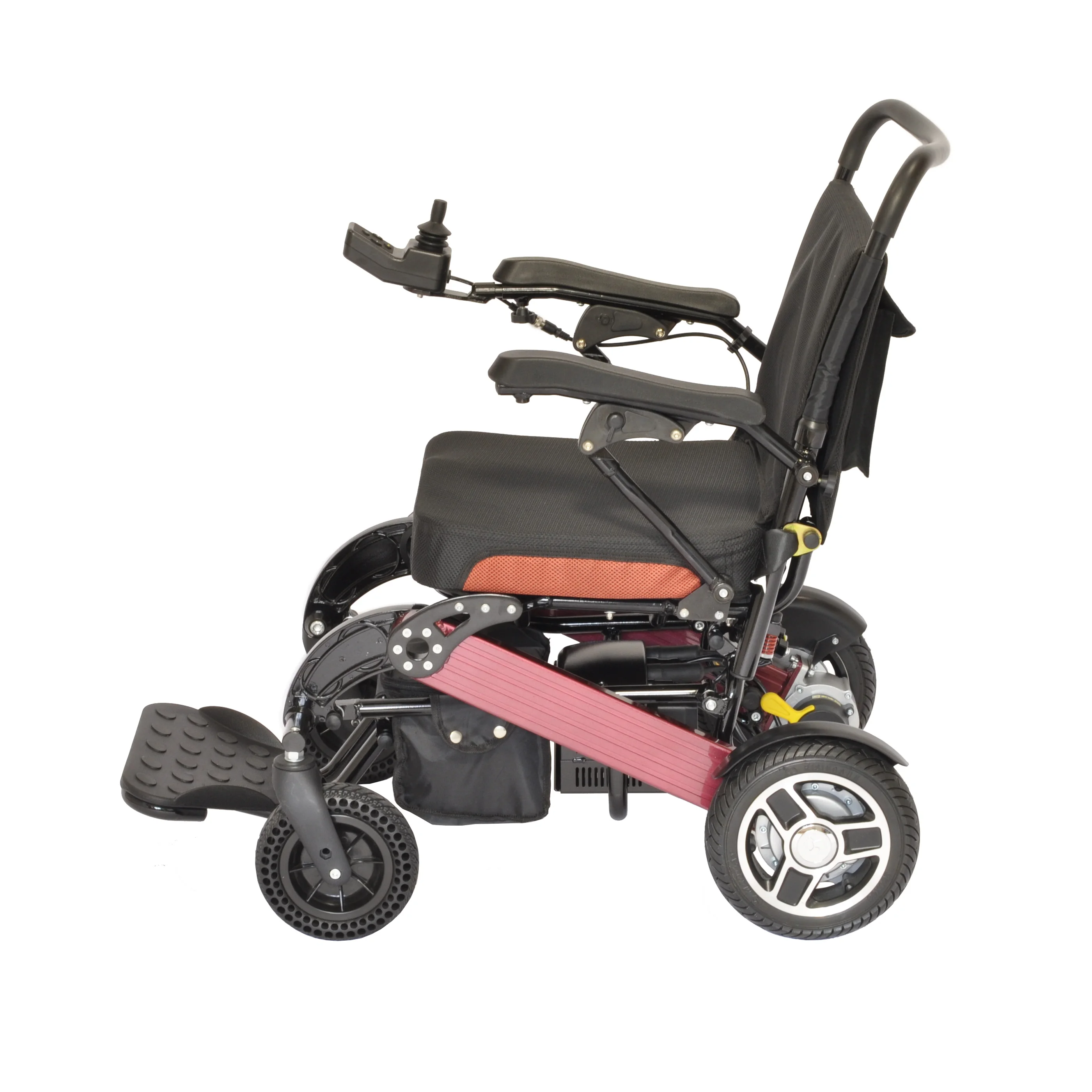 New 2021 Brushless Portable 24v Lightweight Power Electric Wheelchair For Sale