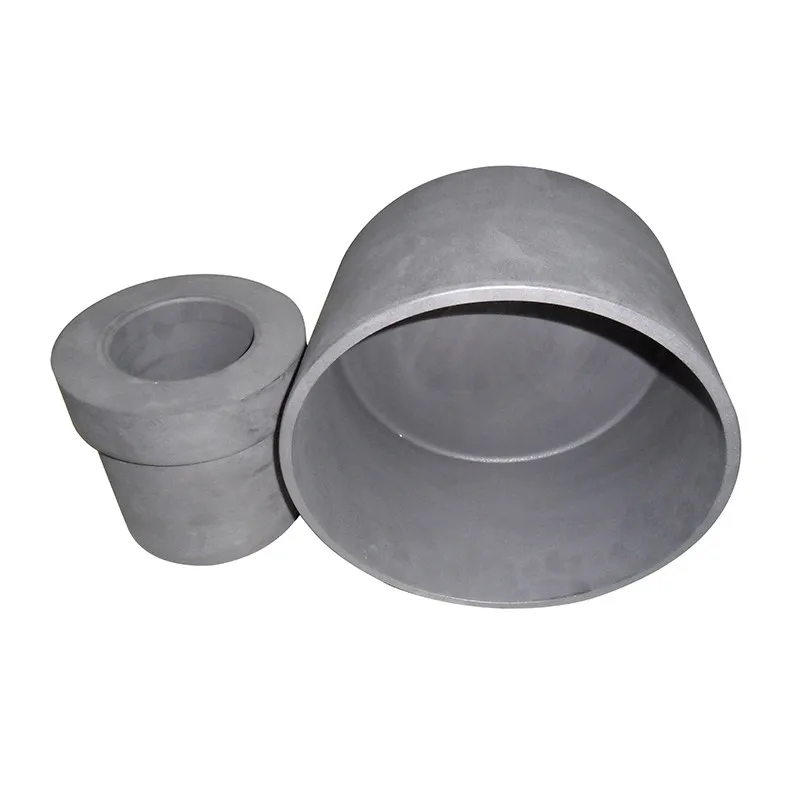 Специализируется на производстве высокой прочности и степени чистоты графитовые тигли для промышленного