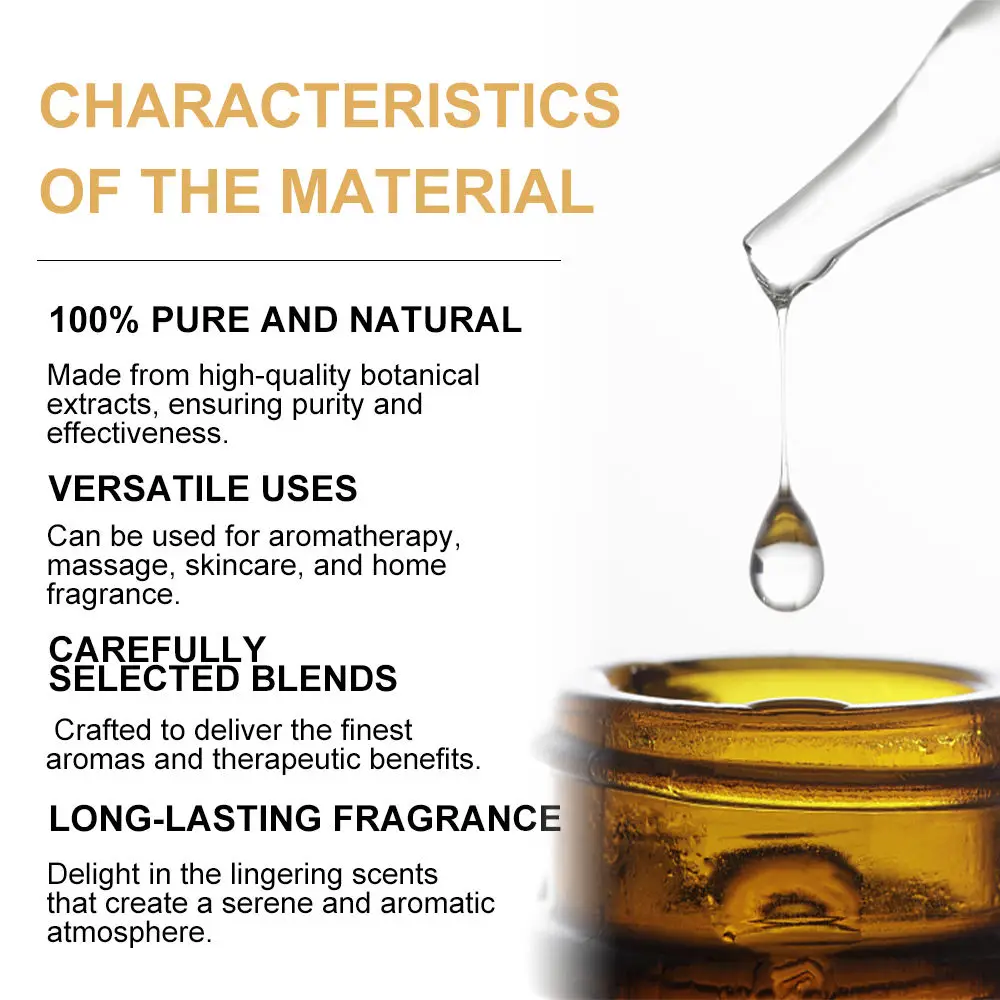 100% чистый органический 10 мл Ароматический диффузор набор эфирных масел розмариновое масло перечной мяты для сна спа-свеча