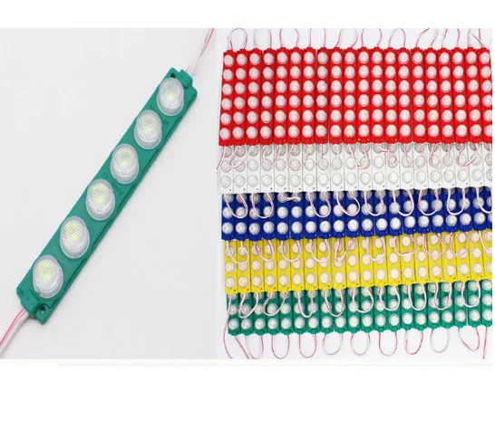 Светодиодный модуль RGB SMD2835 6 шт. светодиодный 12 В 24 3 Вт внешний IP65 для рекламы и подсветки