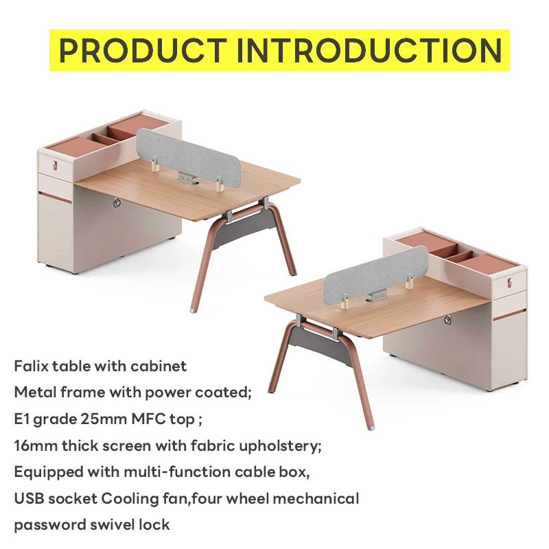 Modern 2 4 6 8 person Modular office cubicle workstation desk office furniture staff call center office workstation executive
