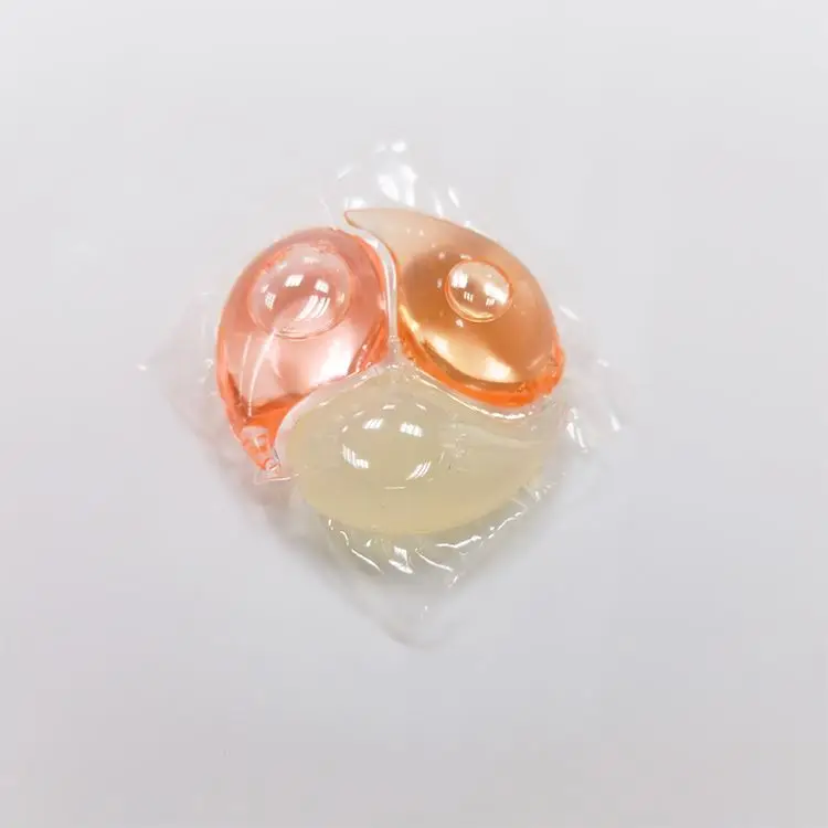 factory OEM laundry detergent liquid pods colorful detergent washing capsules
