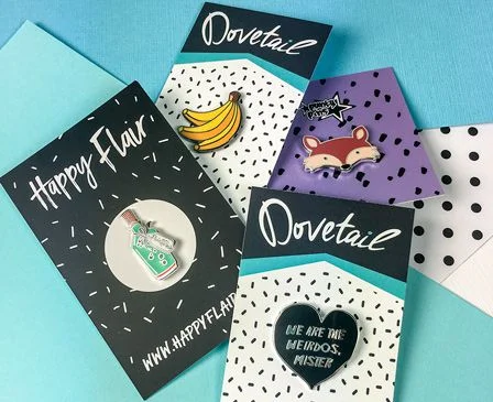 High Quality Cheap  Metal Crafts Logo Made Hard Soft Enamel Lapel Pin Backing Card