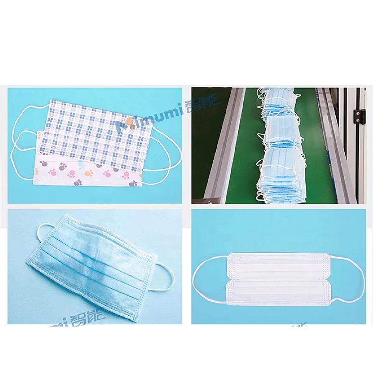 
1+2 Full automatic disposable surgical face-mask production line 
