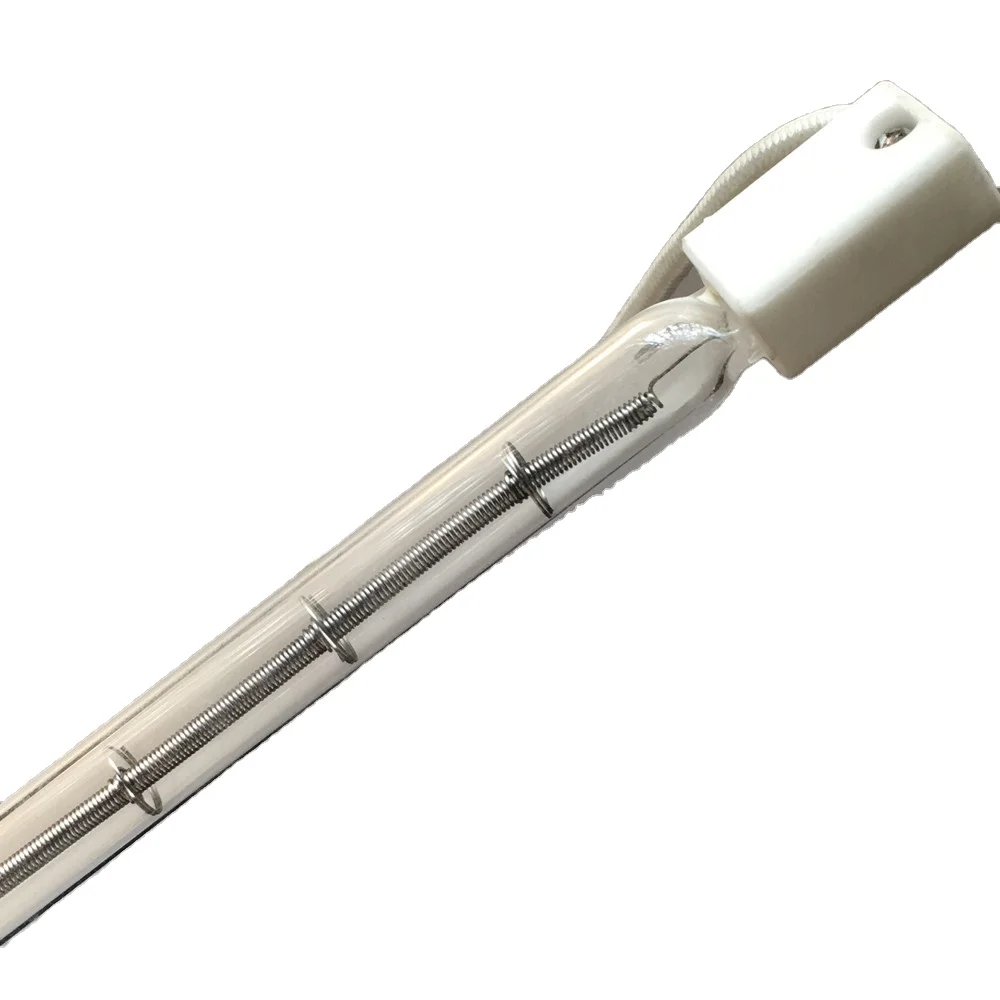 Factory supply various halogen quartz tungsten clear reflector infrared heat lamps for plastics process