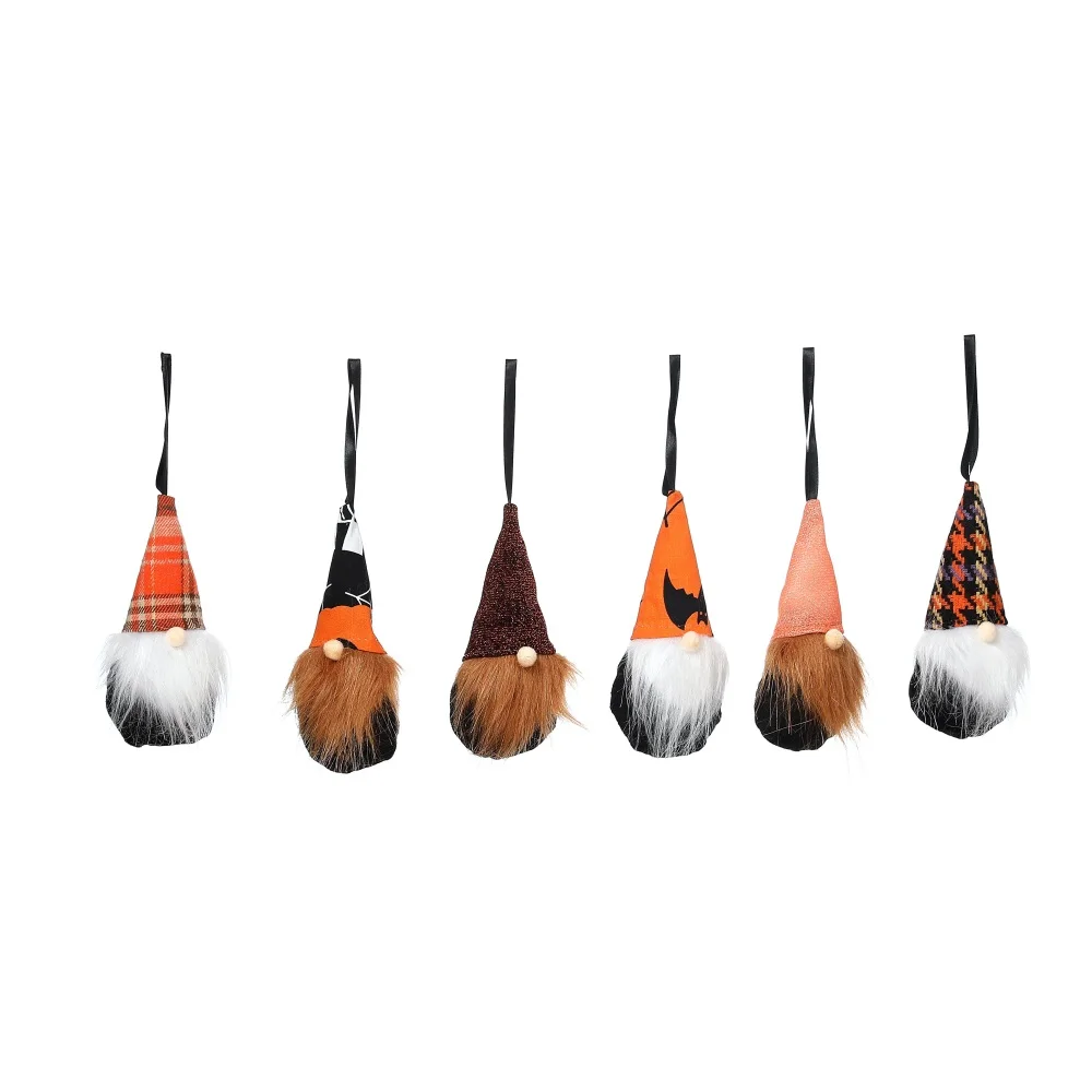 2023 Popular Halloween Party Gnome Ornament Cloth Doll Pendant Decorations Scene Layout Props Cute Toys