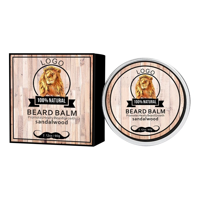 private label growth beard grooming care argan oil moisture beard softening balm