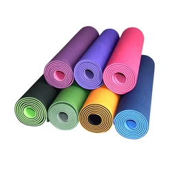 New Goods Fashion Design Non Slip Tpe Yoga Mat Eco Friendly Material Mat For Fitness