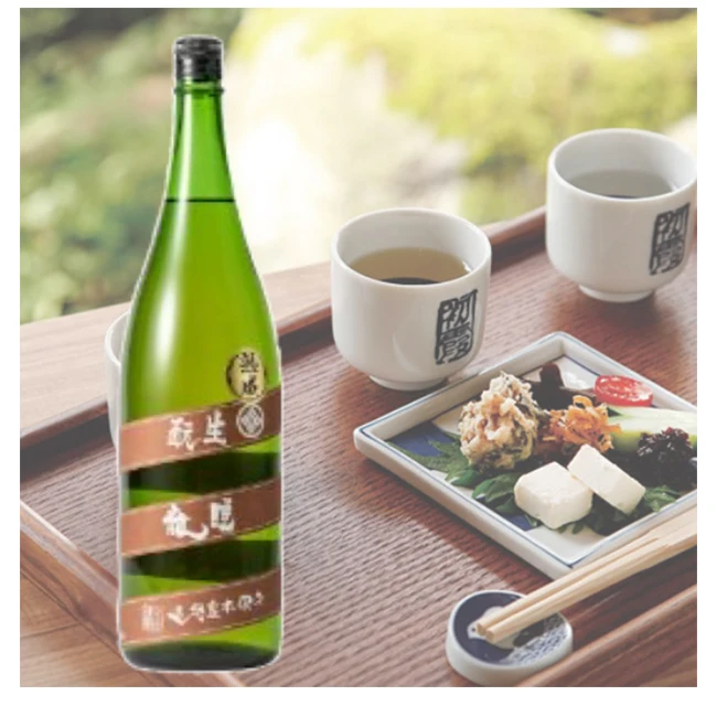 Японский традиционный метод Азия еда и напитки концентрат сакэ набор