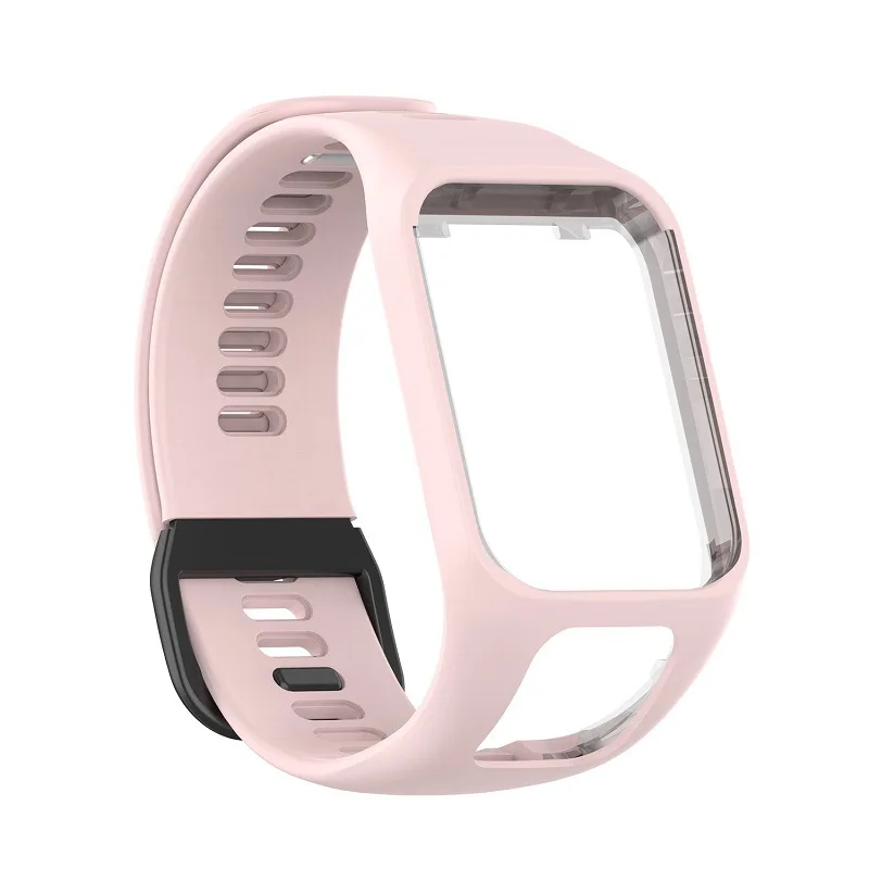 Hot Sale Replacement Watch Bracelet Silicone Rubber Band For TomTom Runner23/Spark Series