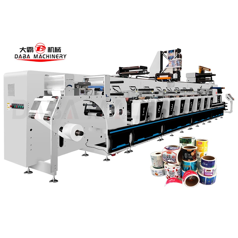 DABA Unit этикетка наклейка рулон в flexo УФ печатная машина