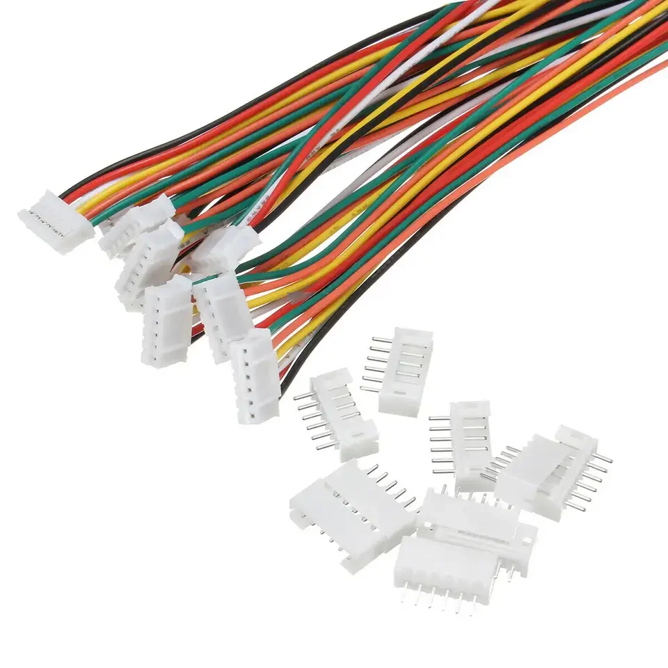 jst 2-16pin 2.0 mm pitch plug power AWG ODM/OEM wire harness manufacture cable male female connector ph jst cable