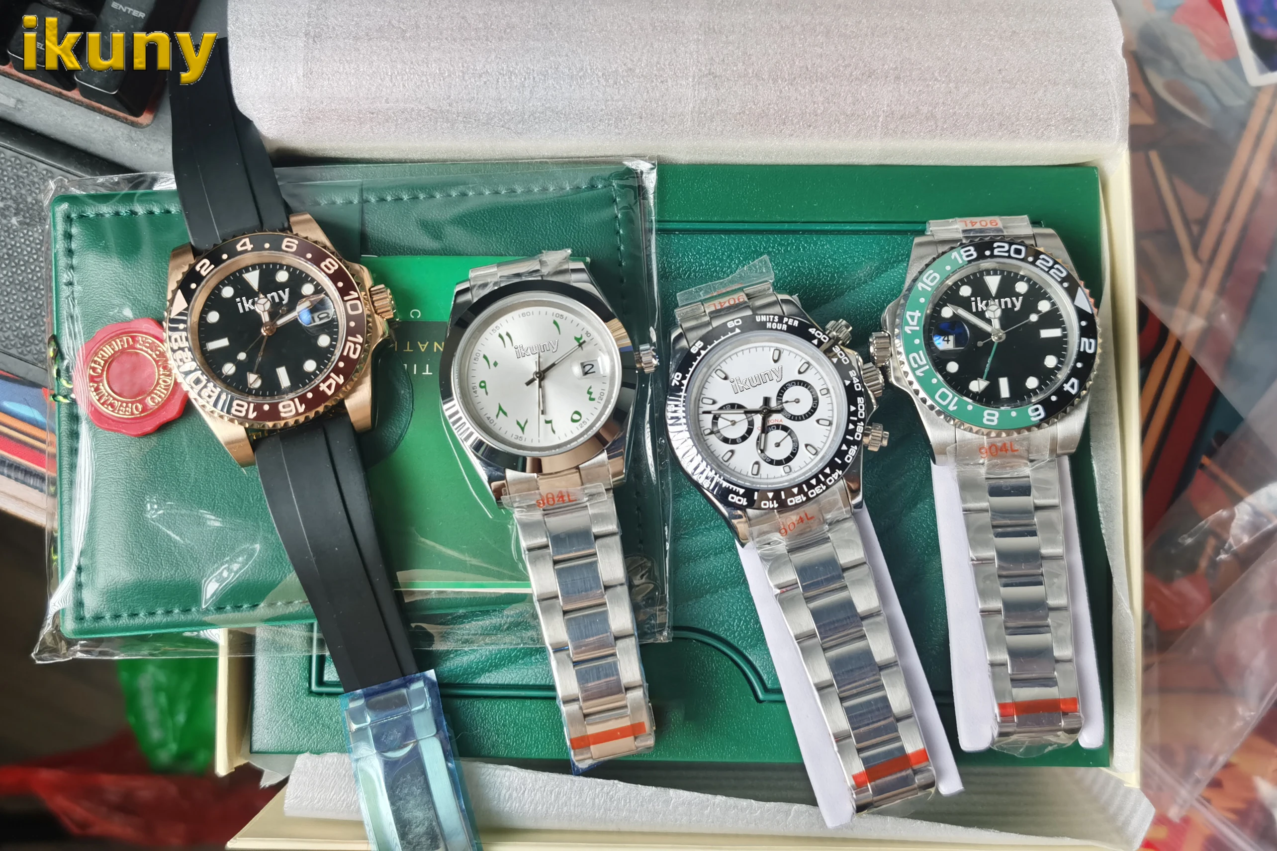 Automatic Mechanical Waterproof Luminous Stainless Automatic mechanical movement Men Watch For Men Designer  Famous Brands