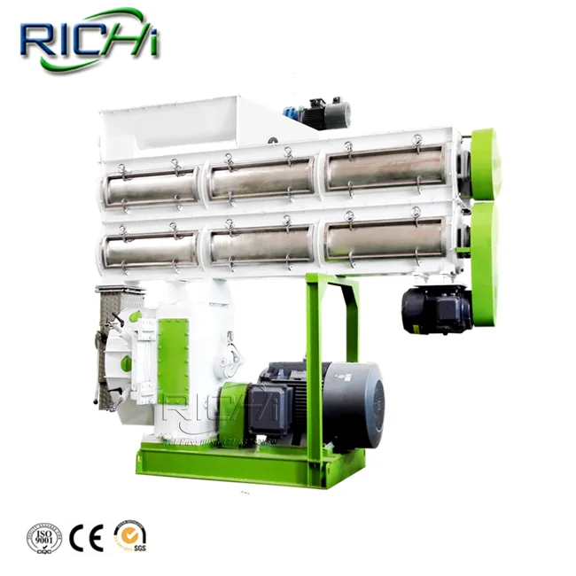 Best Selling CE 3-5 T/H animal food pelletizer, Pellet machine