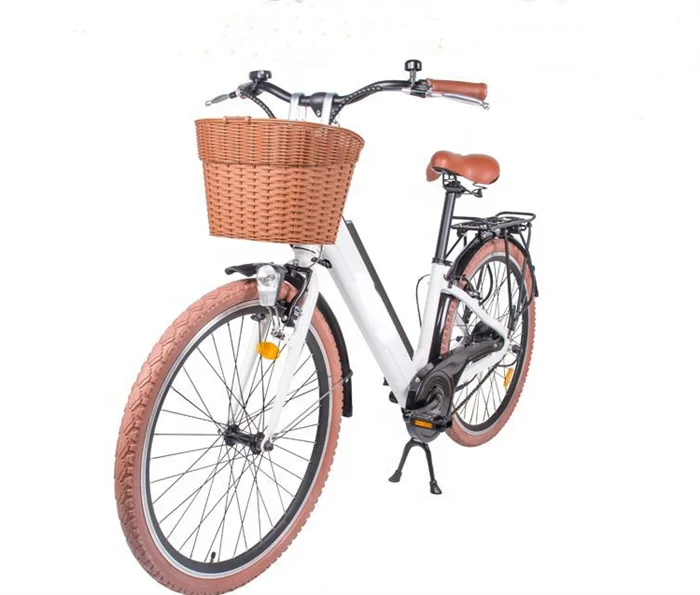 Custom Logo Material Function Alumini Accessories Electric City Bike