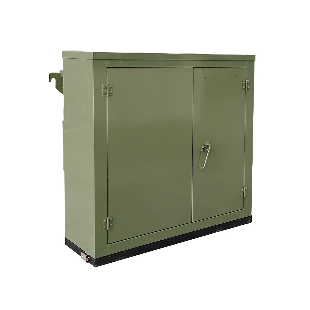 IEC60076 34.5kv to 240/480v 400kva 500kva  4-Hole Spade  Three phase pad mounted  transformer