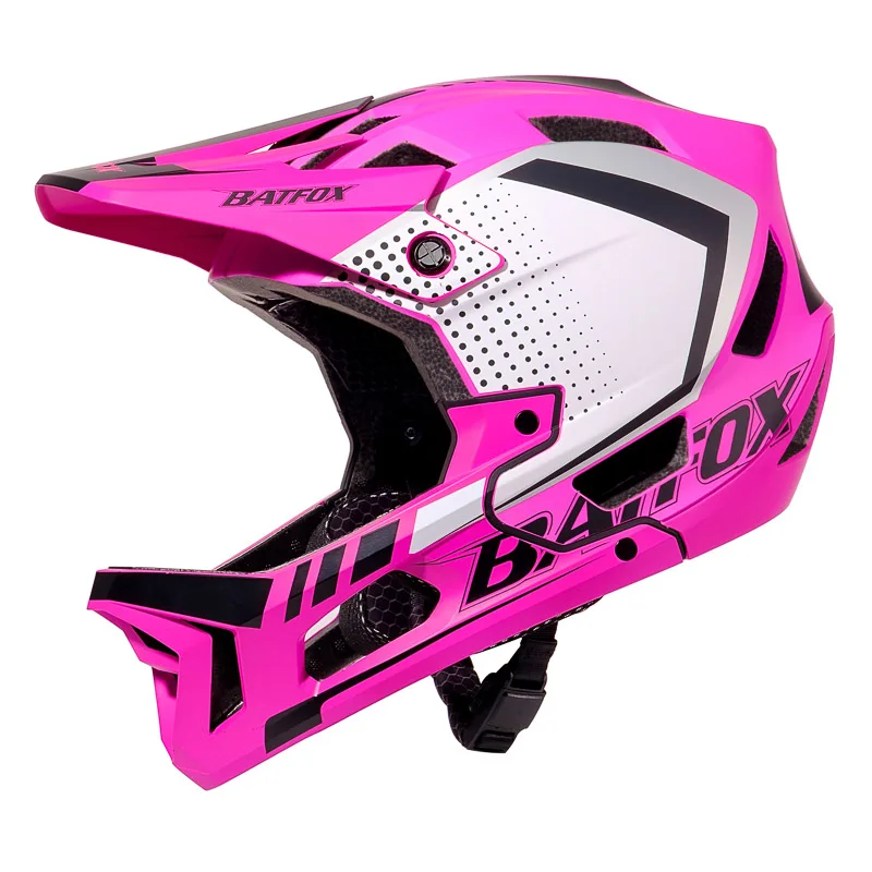 Batfox New Adult Full Face Safety Riding Helmet Motorcycle Helmet Off-road Mountain Bike Helmet Factory Price