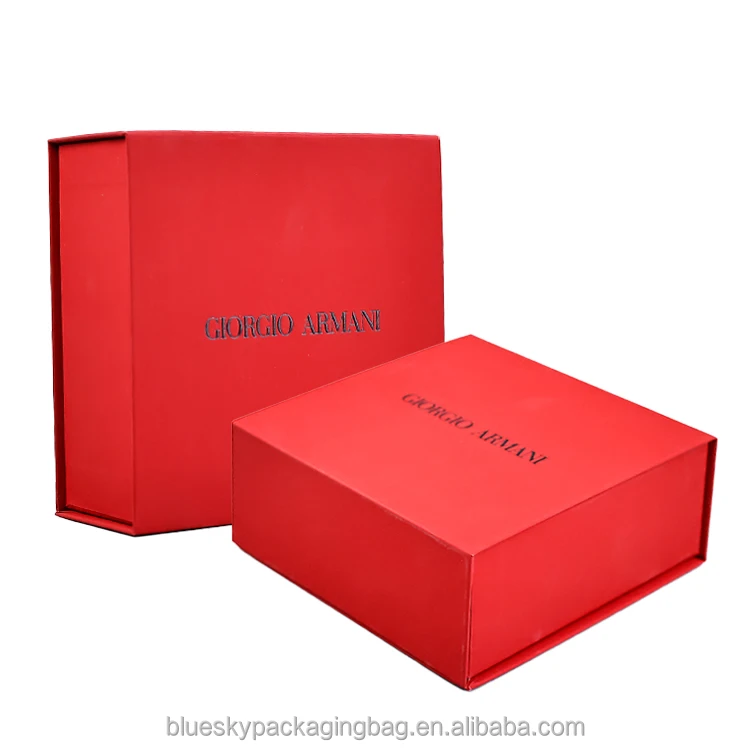 Custom Paper Package Magnet Box Black Cardboard Paper Packaging Magnetic Gift Box Cardboard Magnet  Gift Box For Package