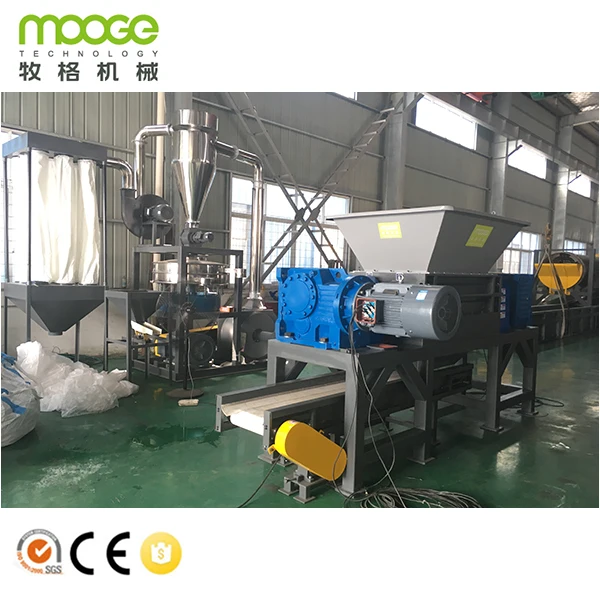 Shredding Machine Recycling Shredder /Waste Plastic Double Shaft Shredder