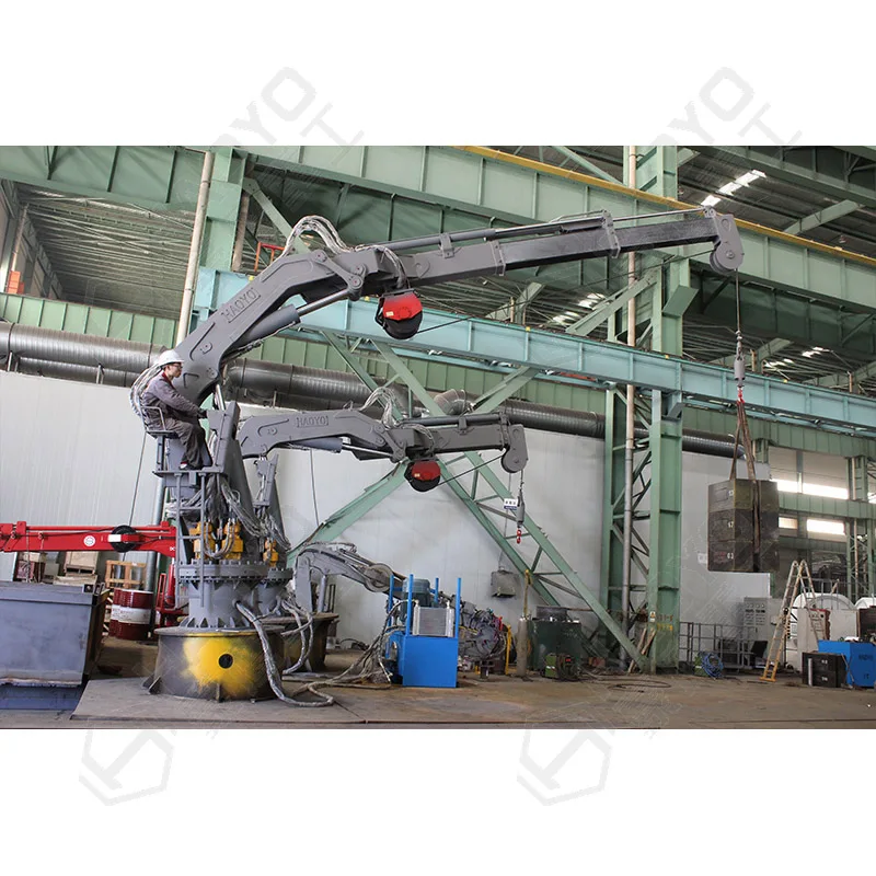 
Foldable Hydraulic Telescopic Marine Crane Offshore 
