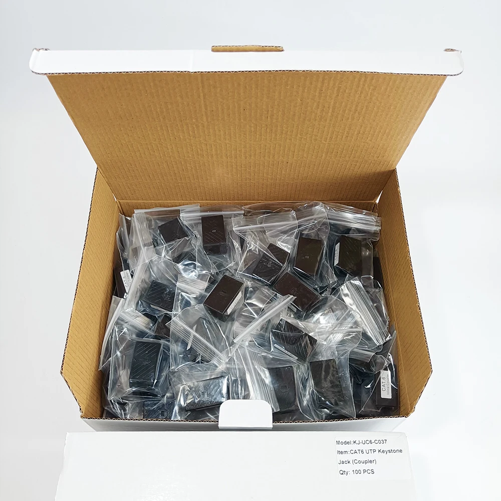 5pcs Rj45 Inline Coupler Female High quality Cat6a Cat6 Cat5e Ethernet Lan Network Cable Adapter Converter Connector