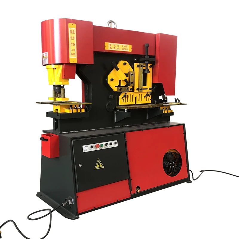 
hydraulic ironworker hydraulic combined punching and shearing combined machine 