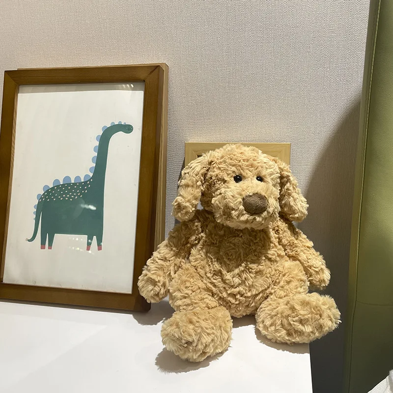 High Quality Wholesale Cute Brown Dog Stuffed Animal Plush Toys for Kids Accompany with Best Price