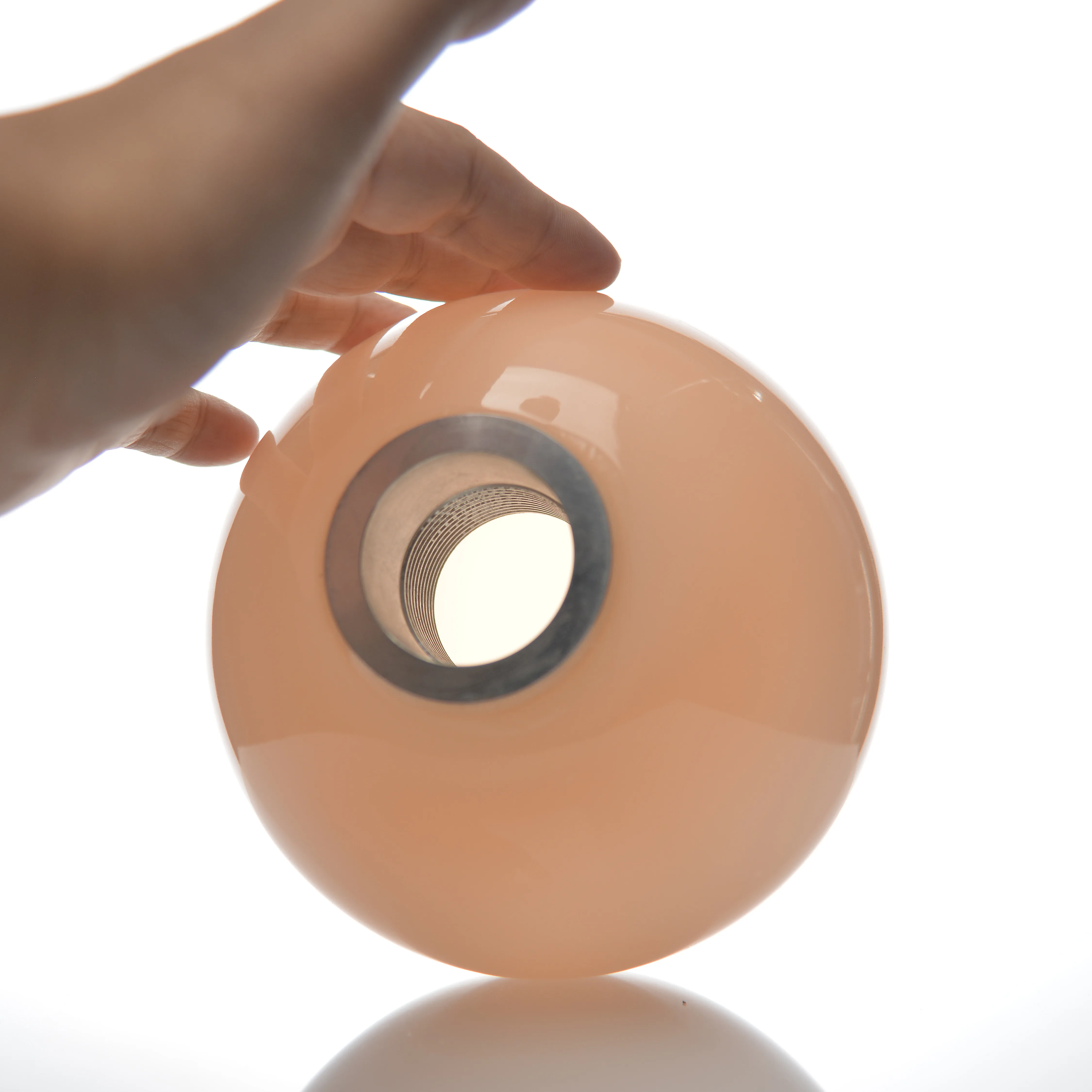 Modern decorating colorful hanging lamp Hand blown Candy Colored Stained Glass Lamp Shade Mold