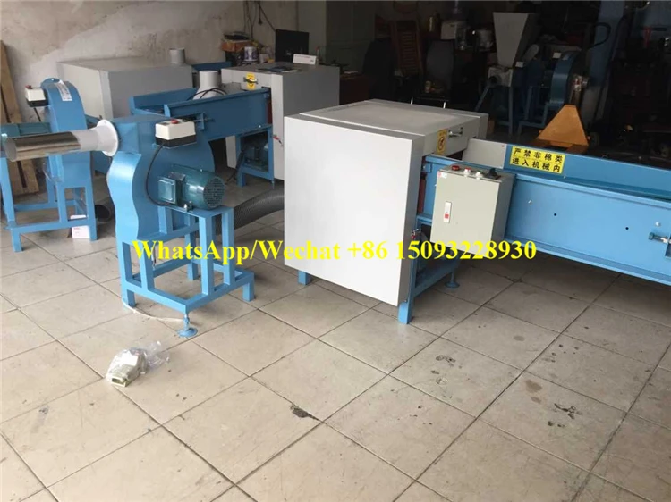 micro fiber opener hollow polyester ball fiber opening machine for pillow pet cushion filling machine