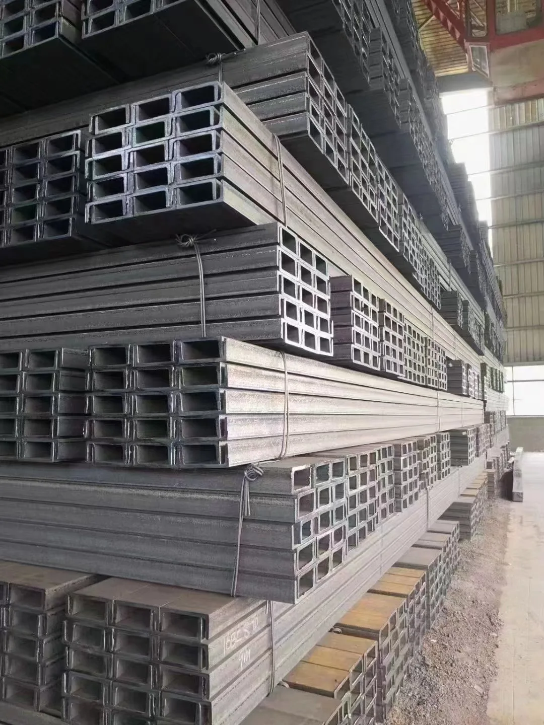 Jiangji u-channel steel standard sizes steel u channel sizes U shape steel profiles c channel price