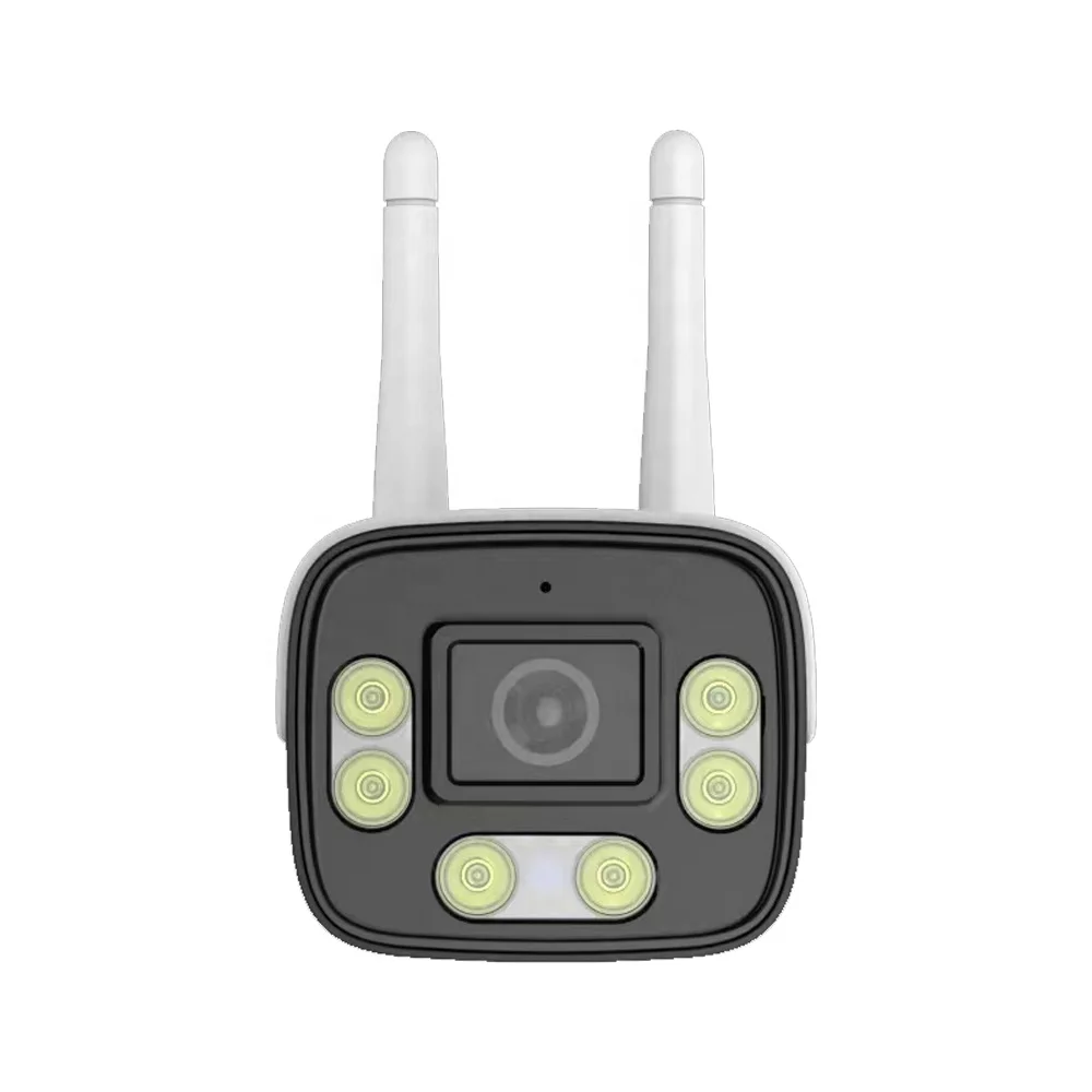 Заводская IP-камера видеонаблюдения Металлическая Цилиндрическая камера IP66 2 Мп теплое освещение ColorVU OEM IP металлические цилиндрические камеры