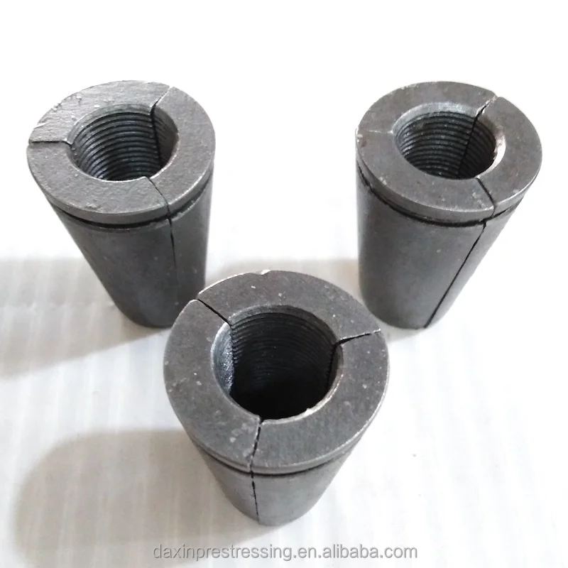 15.24 Anchor Wedge Clamps for PC Strand Post Tension Stressing System