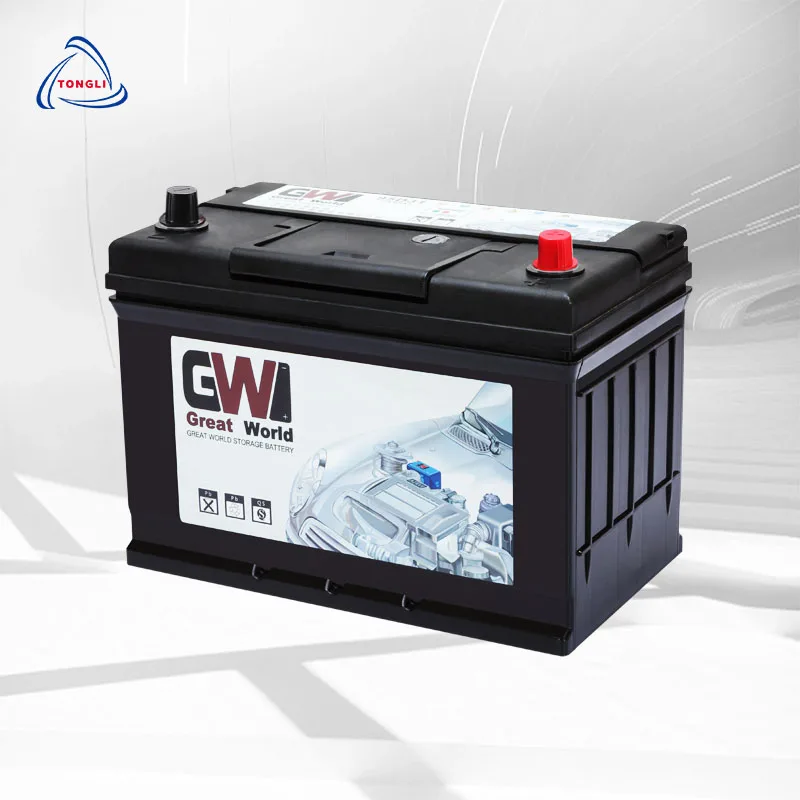 High CCA Large Capacity DIN60MF For European Vehicles Starting 60ah 12v Lead Acid Car Battery