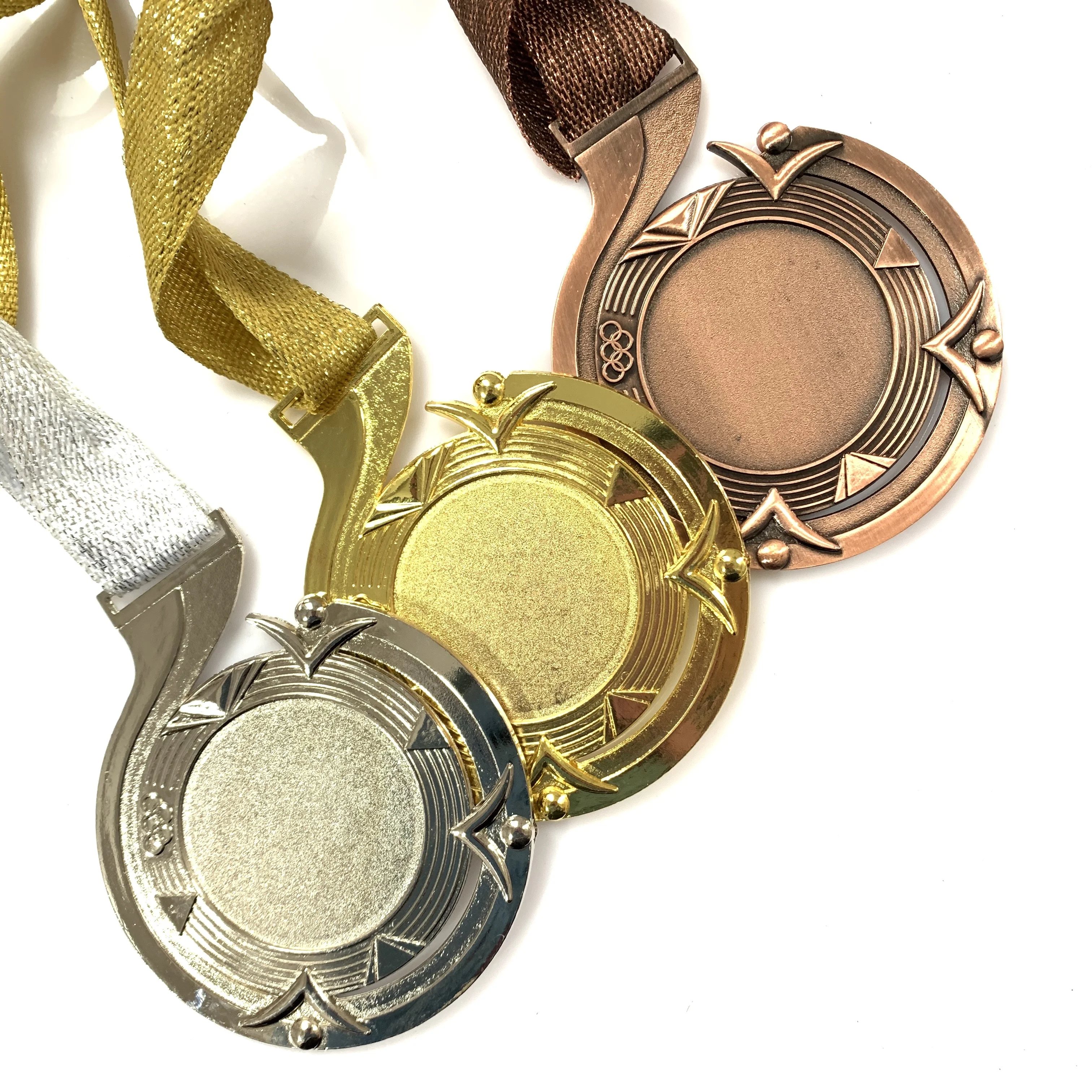 Cheap Award High Quality Custom Sports Round Metal Gold Winner Medal