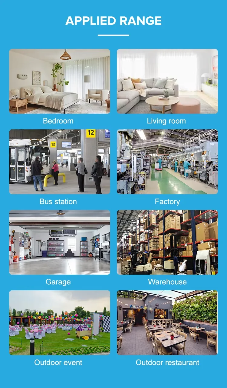 2024 Portable air cooler conditioner portable air conditioner ice Fan Water Evaporative air coolers