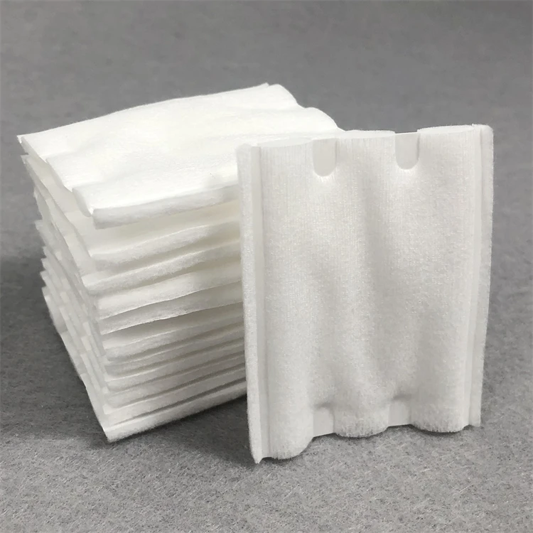 Comfort Biodegradable 100% Pure Organic Cotton Makeup Remover Pads Cotton Absorbent Pad