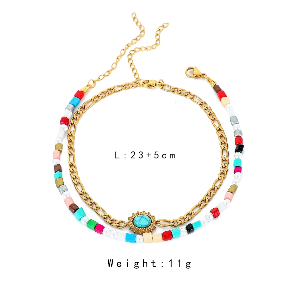 Новинка от производителя, красочный браслет, эмалированные браслеты для женщин, модный ножной браслет, подарок на день рождения, праздник, вечеринку