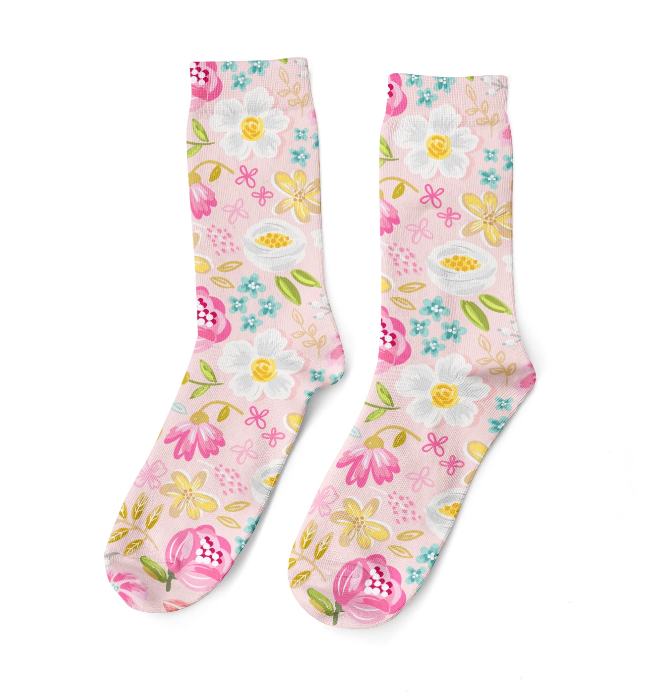 
Factory supply attractive price custom thin designer women thin socks 