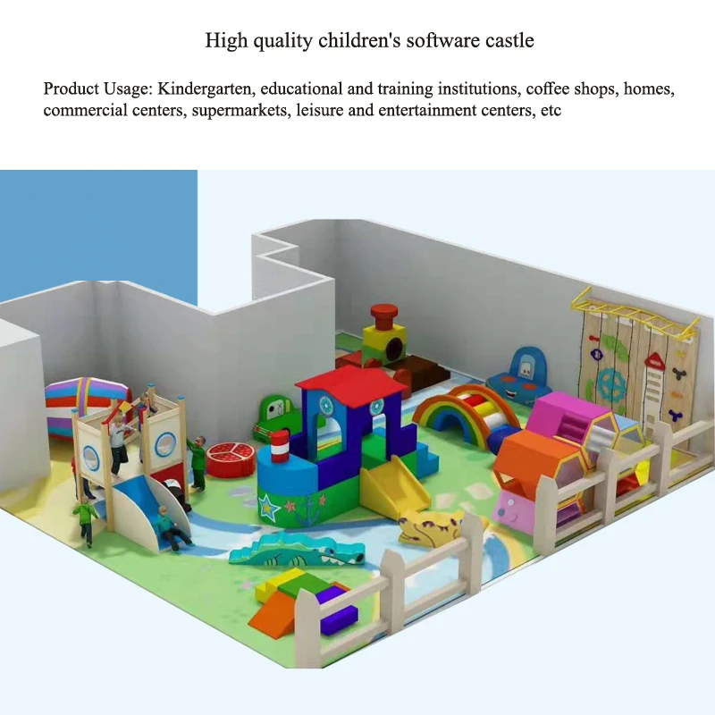 Kids Soft Play Blocks Tunnel Arch Climbers Sets Softplay Equipment Wholesale Indoor Playground Soft Play