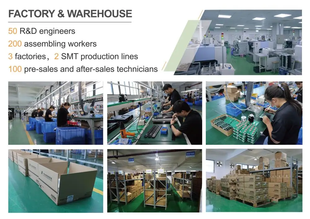 Factory and warehouse
