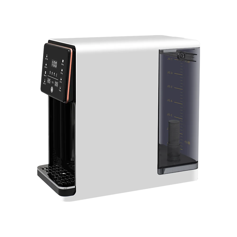 Promotional OEM Golden Supplier Slim Reverse Osmosis System Instant Desktop Hot And Cold Water Dispenser