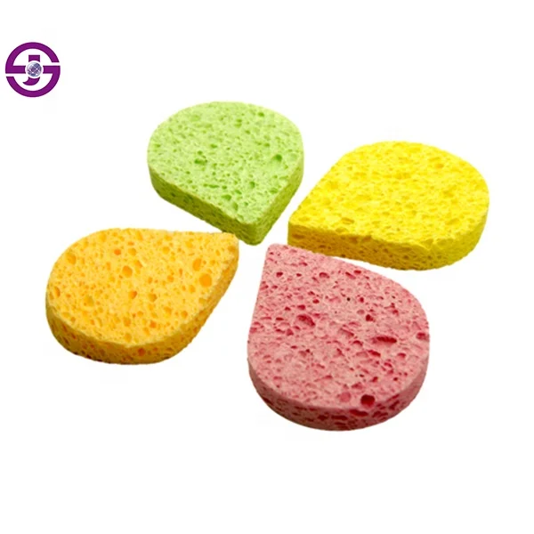 Низкая цена, высокое качество губки для лица многоразовая 100% органический ПВА Щетка Для Очистки