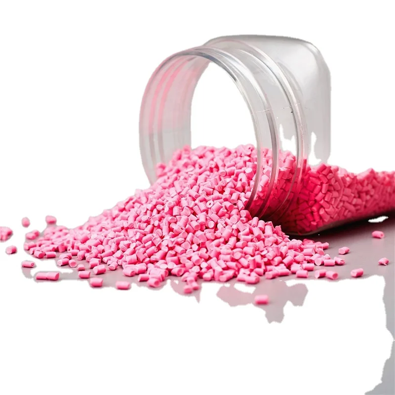 Environmentally Friendly And Pollution-free Plastic Pink Color Masterbatch