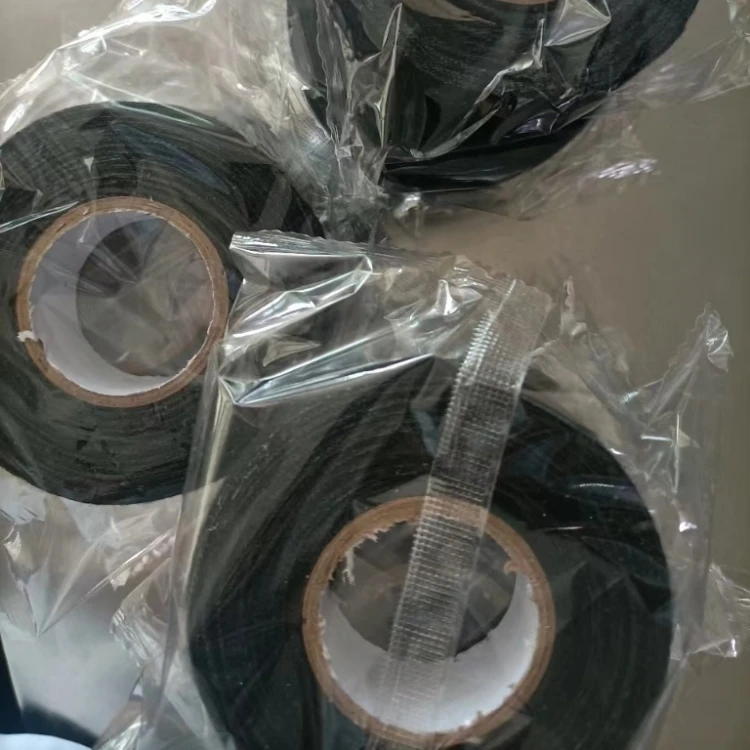 Quick Shipping 19mm*20m Car Automotive Wiring Tape Flameproof Wrapping Fleece Fabric Cloth Black Wire Harness Protection Tape