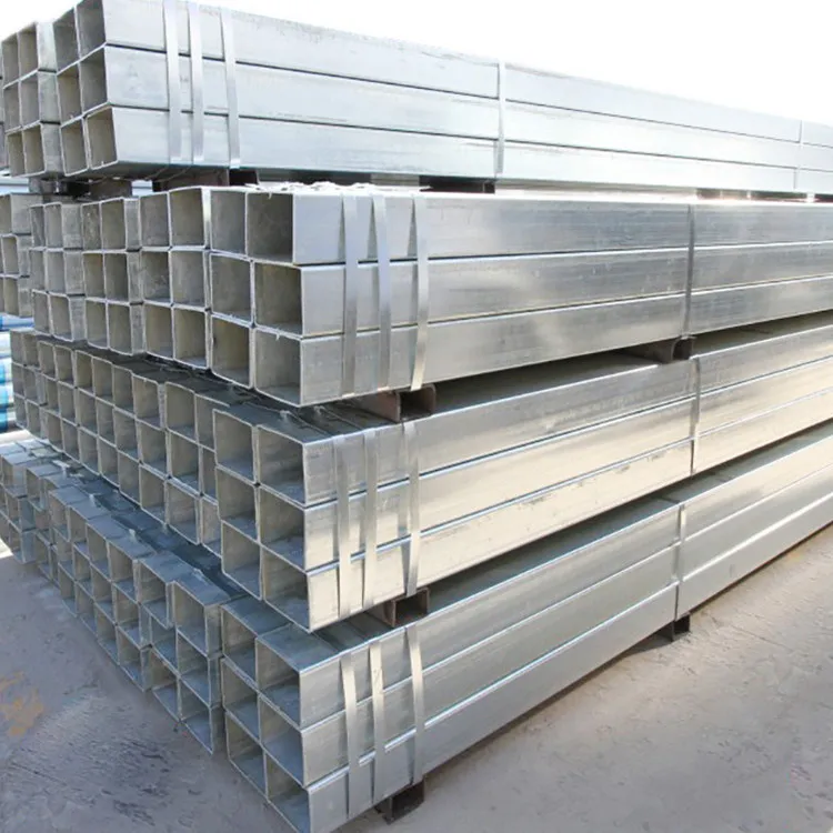 Hot dip Galvanized steel square tube pipe 40x40 tube SHS zinc 90G