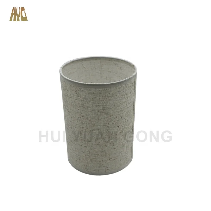 Modern PVC Material Small Drum Lamp Shade Table Lampshades Making Kit