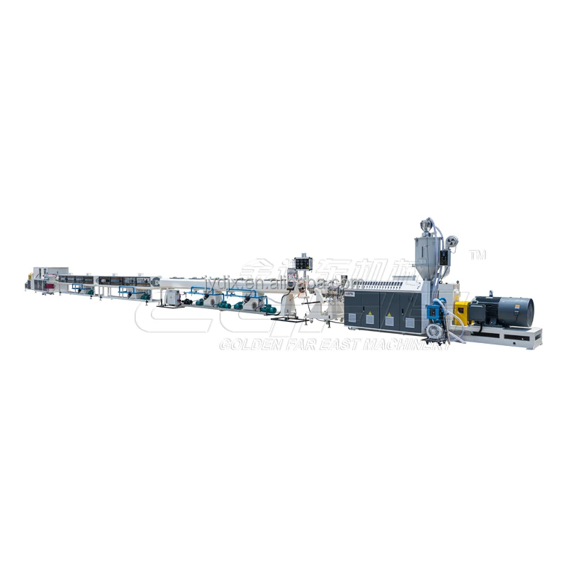 High speed Three Layers PE composite Pipe Making Machine  HDPE pipe extrusion line