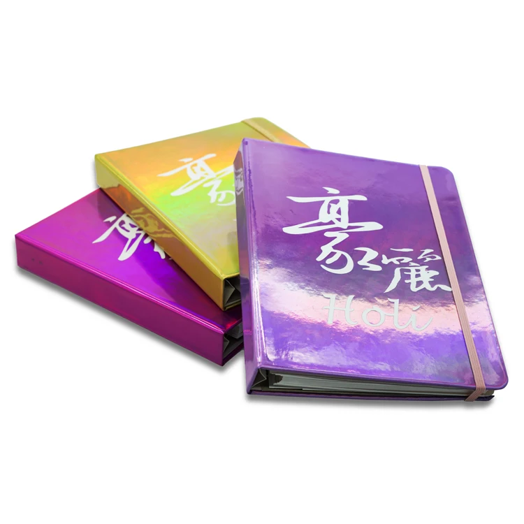 
2020 US Grid notebook Fashion wire-O binding agenda design accept custom personal logo on the cover 
