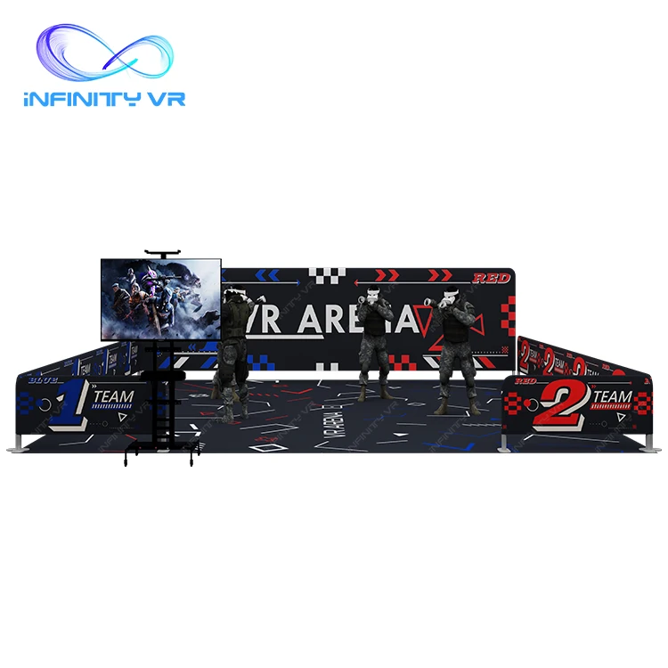 Infinity VR Amusement Park 9D Shooting VR Arcade Escape Room Vr Shooting Game Simulator Virtual Reality Free Roam Arena